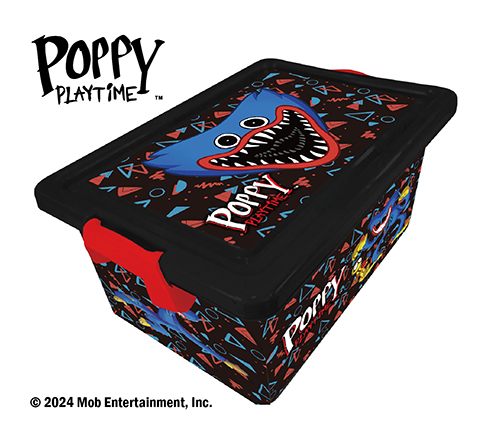 Poppy Playtime　ブラックお菓子コンテナ